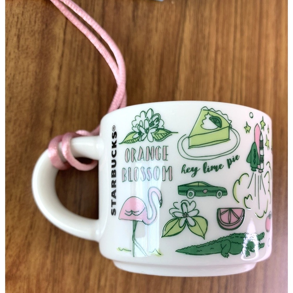 Starbucks Been There Series Across The Globe 2023 Florida Coffee Mug Ornament - Picture 4 of 10